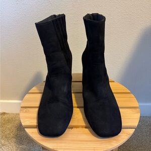 Chic Black Ankle Boots for Women